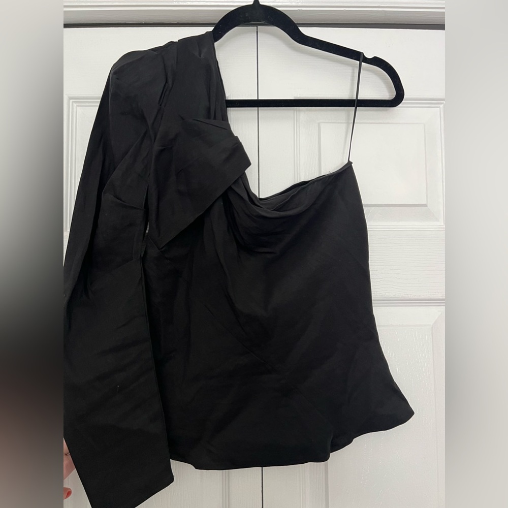 Zara One Shoulder Top